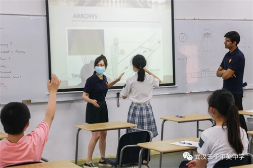 武汉三牛中美中学校园开放日兴趣课堂02