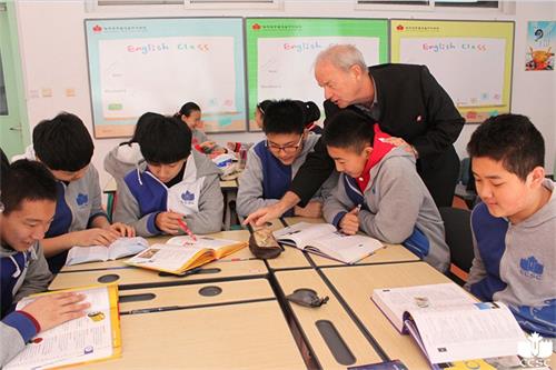 贵阳市观山湖区中铁置业中加学校课堂教学图