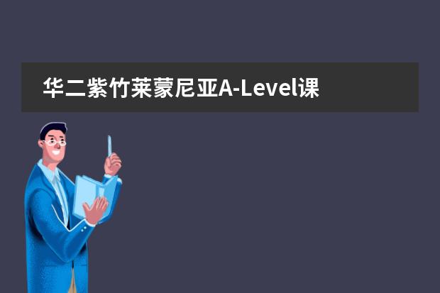 华二紫竹莱蒙尼亚A-Level课程优势介绍
