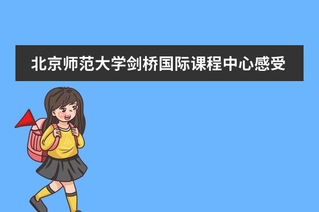北京师范大学剑桥国际课程中心感受艺术的魅力