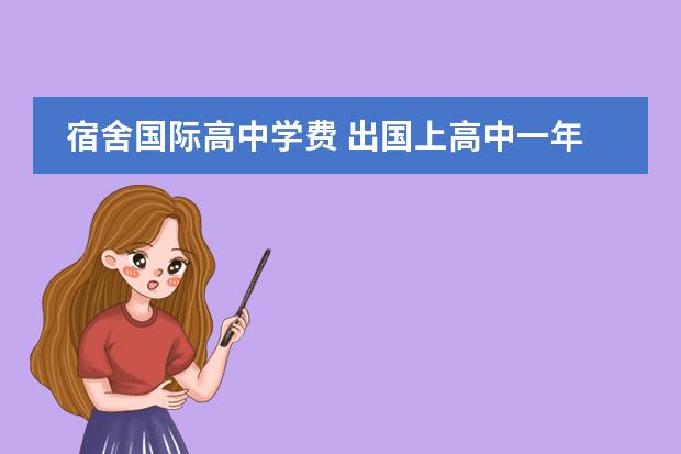 宿舍国际高中学费 出国上高中一年要多少钱?