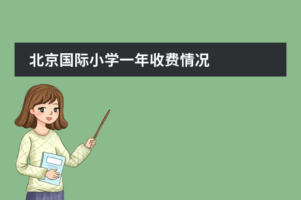 北京国际小学一年收费情况