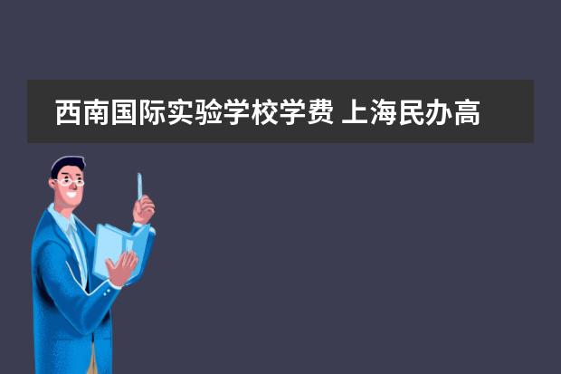 西南国际实验学校学费 上海民办高中排名学费