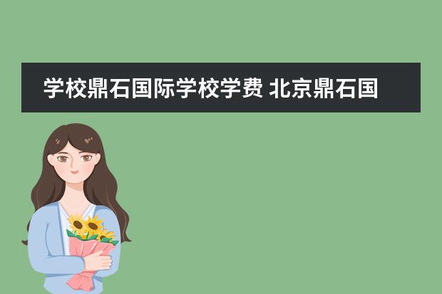学校鼎石国际学校学费 北京鼎石国际学校怎么样?