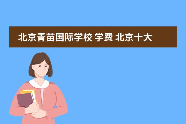 北京青苗国际学校 学费 北京十大贵族国际学校学费