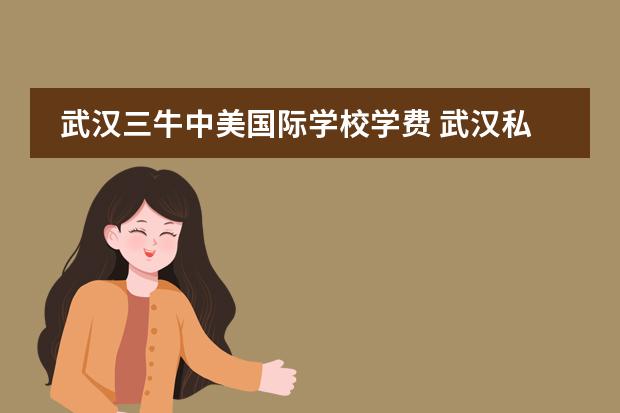 武汉三牛中美国际学校学费 武汉私立学校最高有哪些学费