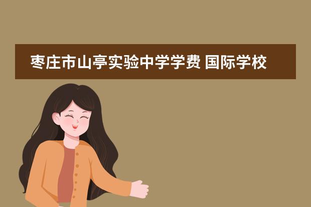 枣庄市山亭实验中学学费 国际学校费用 枣庄三中国际部学费