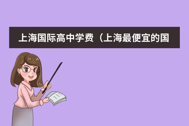 上海国际高中学费(上海最便宜的国际高中)