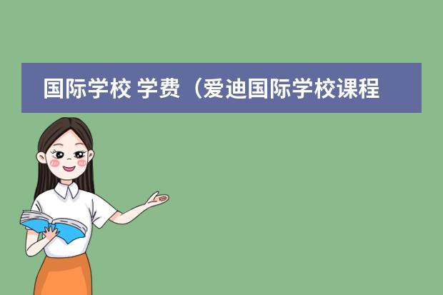国际学校 学费（爱迪国际学校课程）