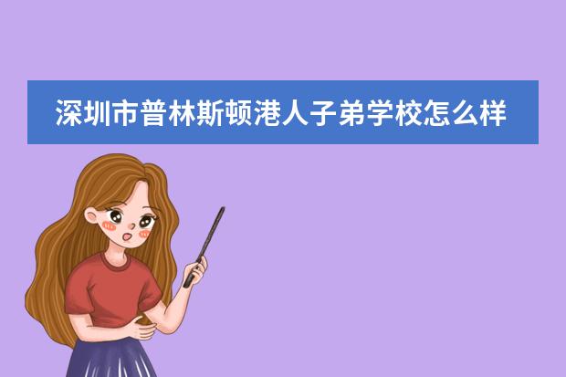 深圳市普林斯顿港人子弟学校怎么样