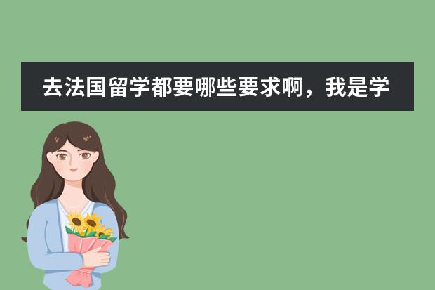 去法国留学都要哪些要求啊，我是学平面设计的