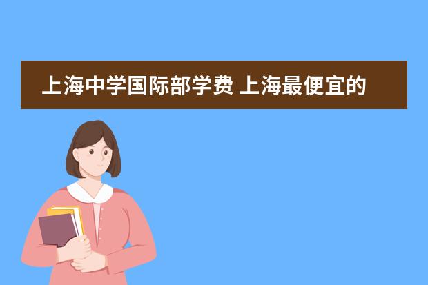 上海中学国际部学费 上海最便宜的国际高中