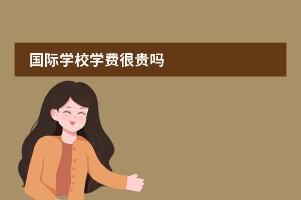 国际学校学费很贵吗