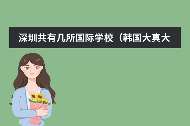 深圳共有几所国际学校（韩国大真大学课程设置是怎样的？）