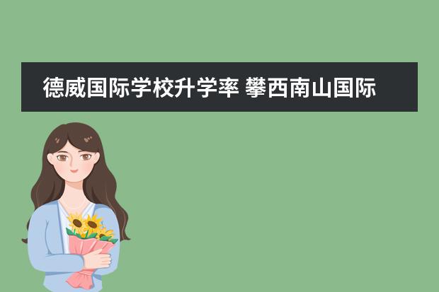 德威国际学校升学率 攀西南山国际学校高考升学率