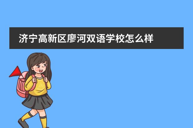 济宁高新区廖河双语学校怎么样