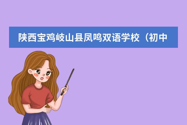 陕西宝鸡岐山县凤鸣双语学校(初中)怎么样呢?