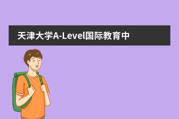 天津大学A-Level国际教育中心所在地区 学校性质是什么